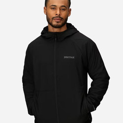 Men's Aerothermal Soft Shell Hooded Jacket