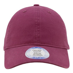 Women's Peach Twill Cap