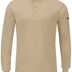 Men's Long Sleeve Henley