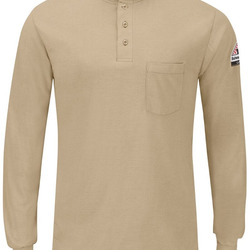 Men's Tall Long Sleeve Henley