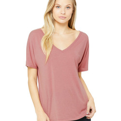 Bella + Canvas Ladies' Slouchy V-Neck T-Shirt