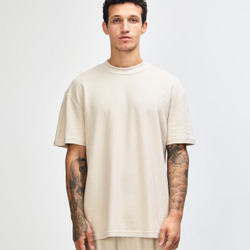 American Apparel Unisex Pique Mockneck T-shirt