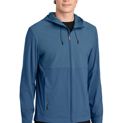 Kivu Hybrid Full Zip Hooded Jacket