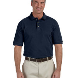 Harriton Tall 6 oz. Ringspun Cotton Piqué Short-Sleeve Polo