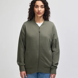 American Apparel French Terry Unisex Bomber Jacket