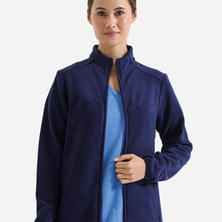 Women's Agility Panelled Fleece Full-Zip Jacket