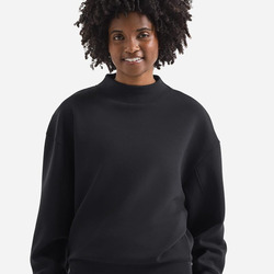 Women's Luxe Mock Neck Sweatshirt