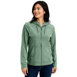 Clique Dash Recycled Womens Full Zip Hooded Sweatshirt