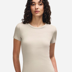 Women's Baby Rib Fitted Tee
