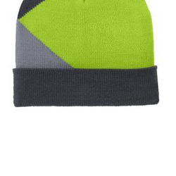 Port Authority Cuffed Colorblock Beanie