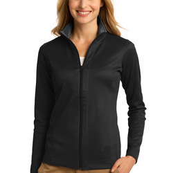 PA Ladies Vertical Texture Full Zip Jacket