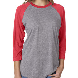 Next Level Unisex Tri-Blend 3/4-Sleeve Raglan