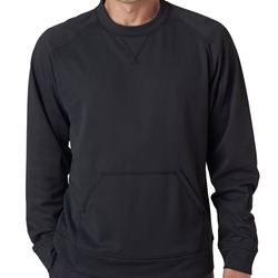 UltraClub® Adult Cool & Dry Sport Crew Neck Fleece