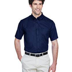 Men's Optimum Short-Sleeve Twill Shirt