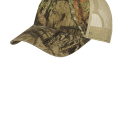 Unstructured Camouflage Mesh Back Cap