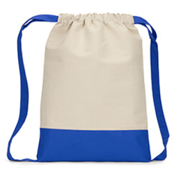 Cape Cod Cotton Drawstring Backpack