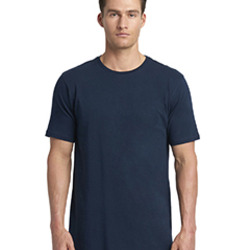 Men's Cotton Long Body Crew