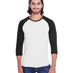 Unisex Triblend 3/4-Sleeve Raglan