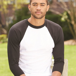 Unisex Three-Quarter Raglan Sleeve Baseball Jersey T-Shirt