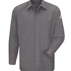 Men's Concealed-Gripper Pocketless Long Sleeve Shirt - CoolTouch® 2
