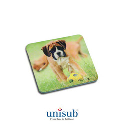 Square Shaped Plastic Photo Magnet