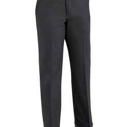 Women's Extended Sizes Plain Front Cotton Pants