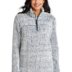 Ladies Cozy 1/4 Zip Fleece