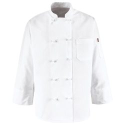 Ten Knot Button Chef Coat