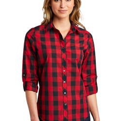 Ladies Everyday Plaid Shirt