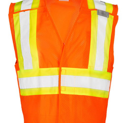 Unisex Contrasting Mesh Breakaway Vest