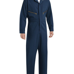Men's Zip-Front Cotton Coverall