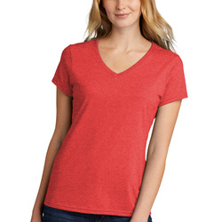 Ladies Tri Blend V Neck Tee