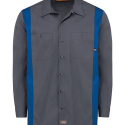 Industrial Colorblocked Long Sleeve Shirt - Tall Sizes