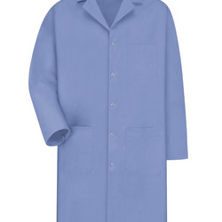 Unisex Gripper Front Lab Coat