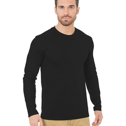 Unisex Fine Jersey Long-Sleeve Crew T-Shirt