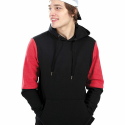 Men's All-American Team Fleece Colorblocked Hooded Sweatshirt