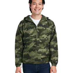 Adult Packable Anorak 1/4 Zip Jacket