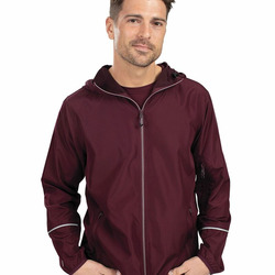 Men's Packable Hooded Jacket