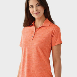 Women's Dakota Striated Heather Polo