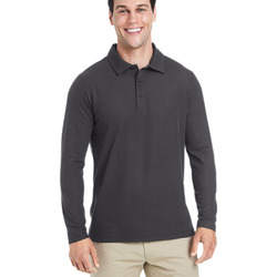 Men's Fusion ChromaSoft™ Long-Sleeve Pique Polo