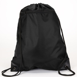 Zipper Drawstring Backpack