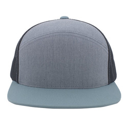 6-Panel Arch Trucker Snapback Cap