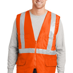 CornerStone Ansi 107 Class 2 Mesh Back Safety Vest