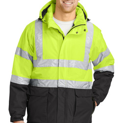 Ansi 107 Class 3 Safety Heavyweight Parka