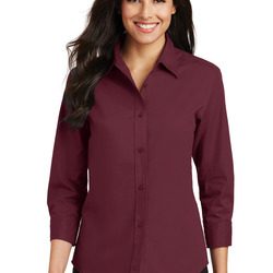 Ladies 3/4 Sleeve Easy Care Shirt