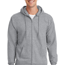 Port & Company Ultimate Full Zip Hooded Sweatshirt