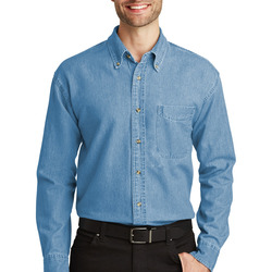 Long Sleeve Denim Shirt