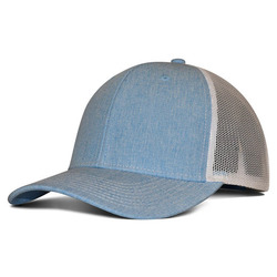 Heathered Cotton Polyester Trucker Hat