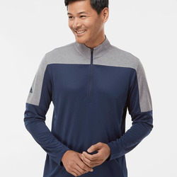 Men's Ultimate365 Lightweight Colorblocked Quarter-Zip Pullover