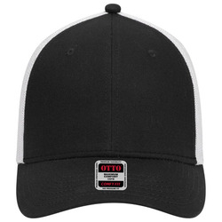 OTTO CAP® OTTO COMFY FIT® 6 Panel Low Profile Mesh Back Trucker Hat